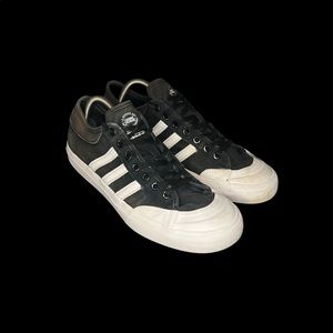Adidas Matchcourt Black & White Skateboarding Shoes